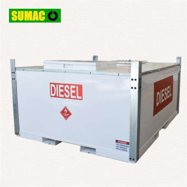 The 500 Litre Oil Tank.