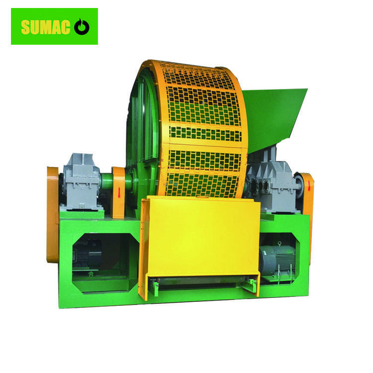 Factory Supply Waste Tire Recycle Crushers Shredding Rubber Machine Equipment Used Truck Tire Shredder Production Line manufacture