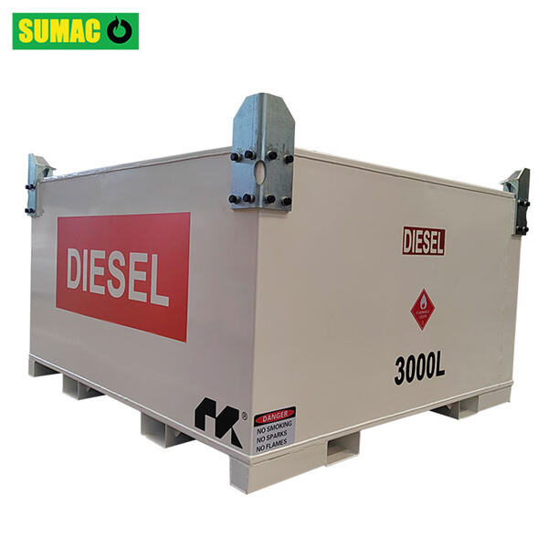 Cost-Effective Diesel Fuel Storage and Transport Solution with Tank Containers