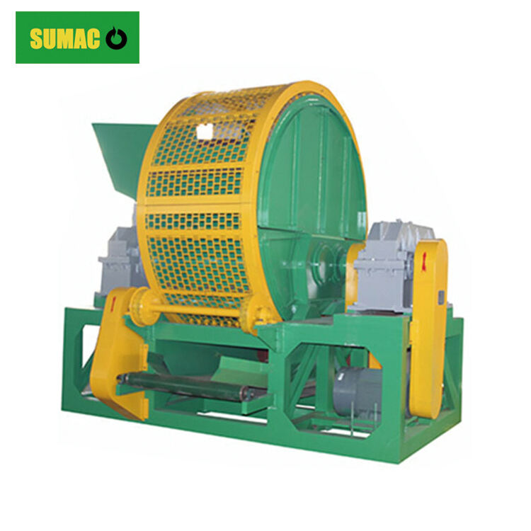 Tire Shredder Machine Tyre Shredder Price For Tyre Crushing Machine Rubber Shredder details