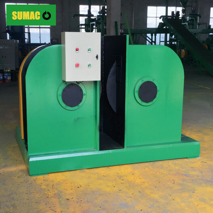 China full automatic Waste Tire Recycling Machine, Tire Wire Extractor Rubber Cutter Rubber Shredding Machinery manufacture