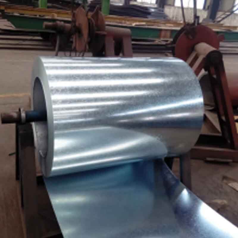 USINE DE CHINE Matériau en acier Revêtement de zinc GI Tôle d'acier SGCC Z180 Bobine d'acier galvanisé à chaud