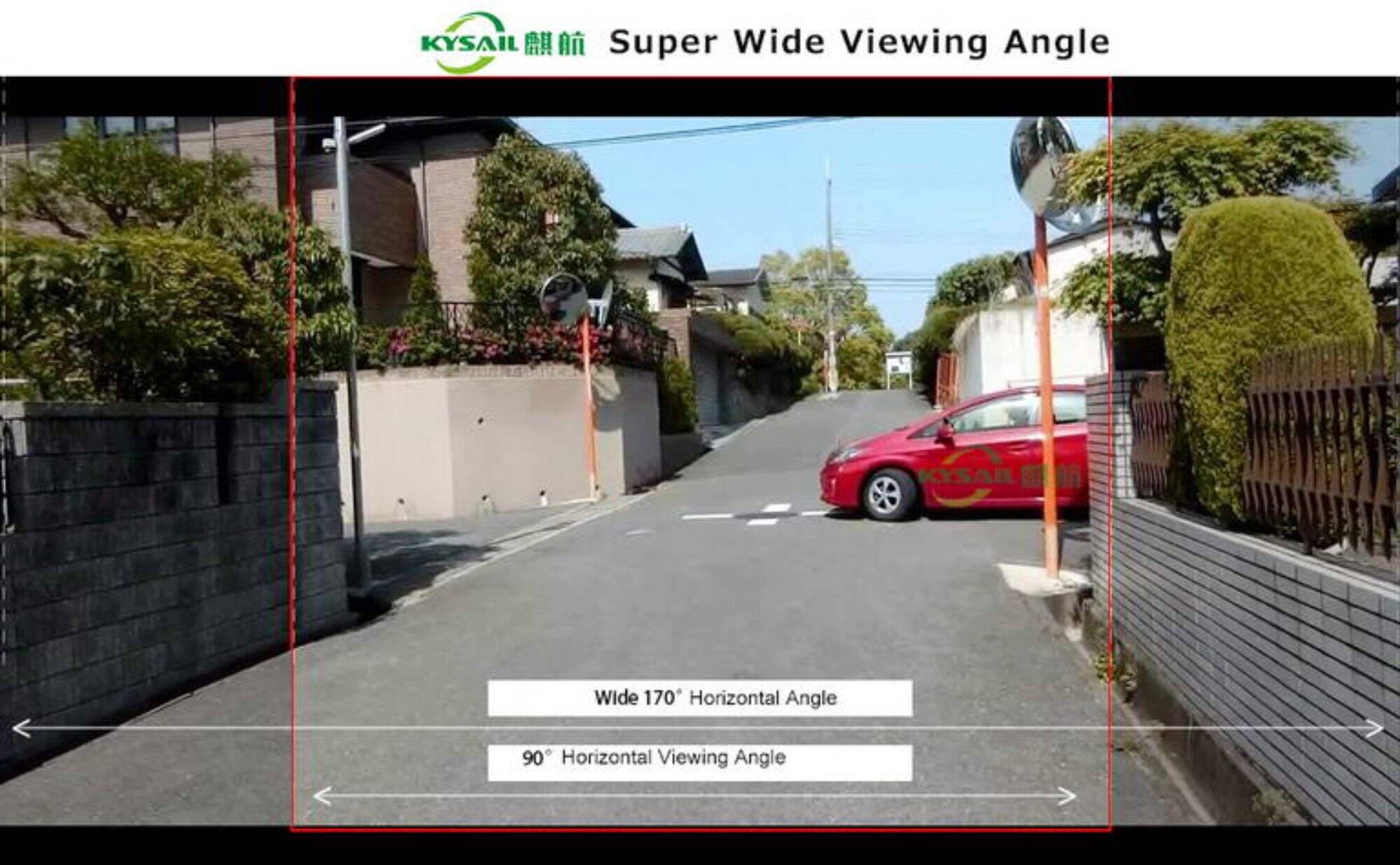 Cámara de visión trasera HD analógica de alta resistencia con resolución 1080P