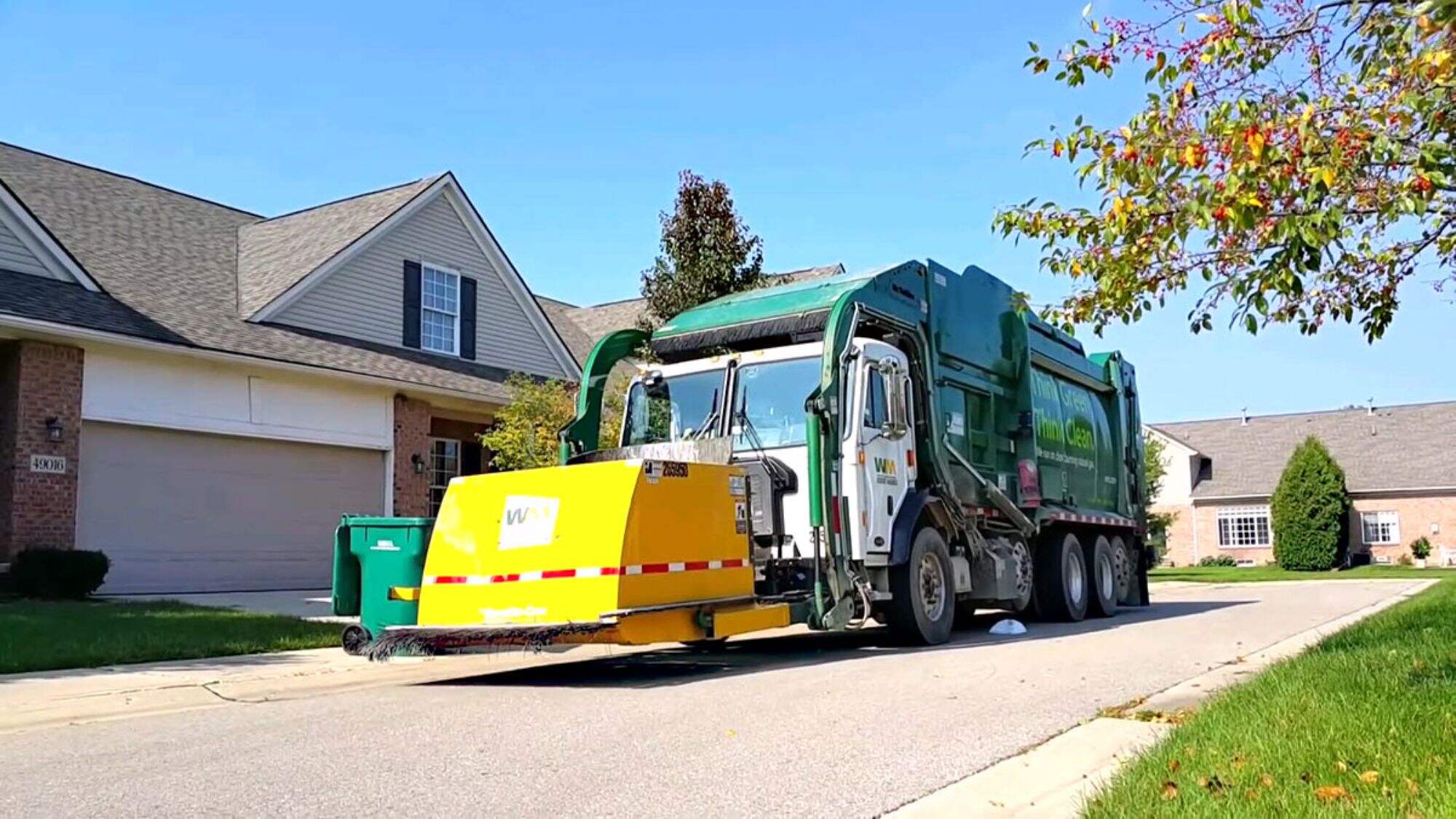 Pour la sécurité de la flotte de camions à ordures