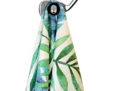 Предварительно сложенные и упакованные в пакеты для розничной продажи — магнитные полотенца для гольфа готовы к отправке и продаже