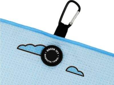 Toalhas Magnéticas Personalizadas para Golfe com Seu Logotipo, QM 500 da IVY Textile