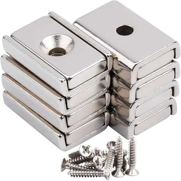 Rectangular Magnets with Holes for Your Convenience