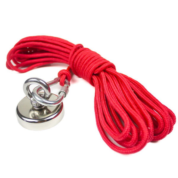 Průvodce pro začátečníky magnetického rybářství s výkonnými magnety.