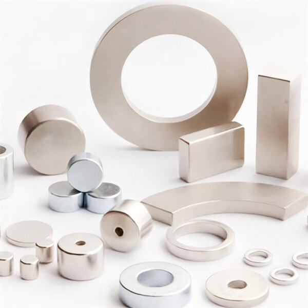 The strength of neodymium magnets.