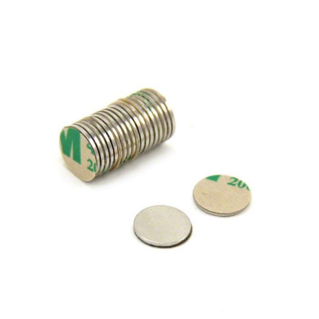 Super Strong Magnetic Force Magnets 3M Adhesive Disc Magnets details