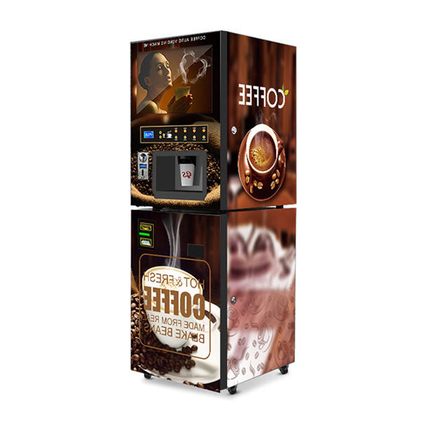 Damhin ang sukdulang kaginhawahan gamit ang aming coffee milk tea ATM vending machine.