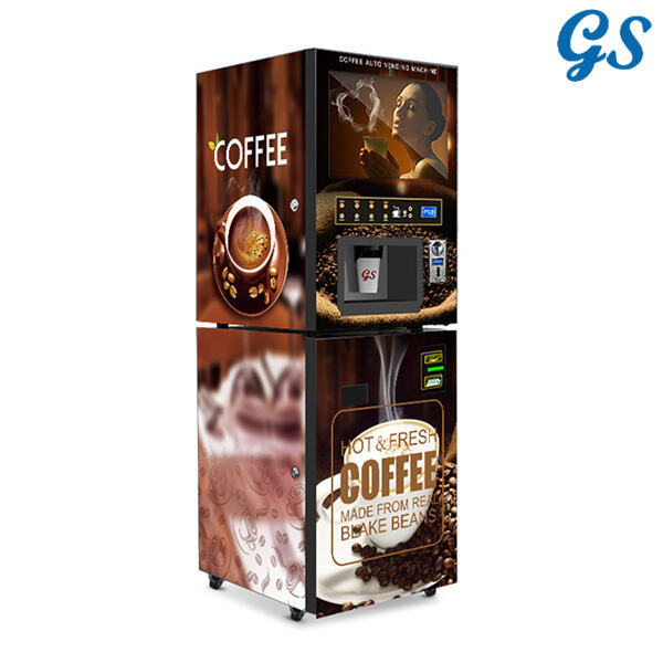 Magpakasawa sa masarap na lasa ng coffee milk tea anumang oras, anumang lugar gamit ang aming cutting-edge vending machine.