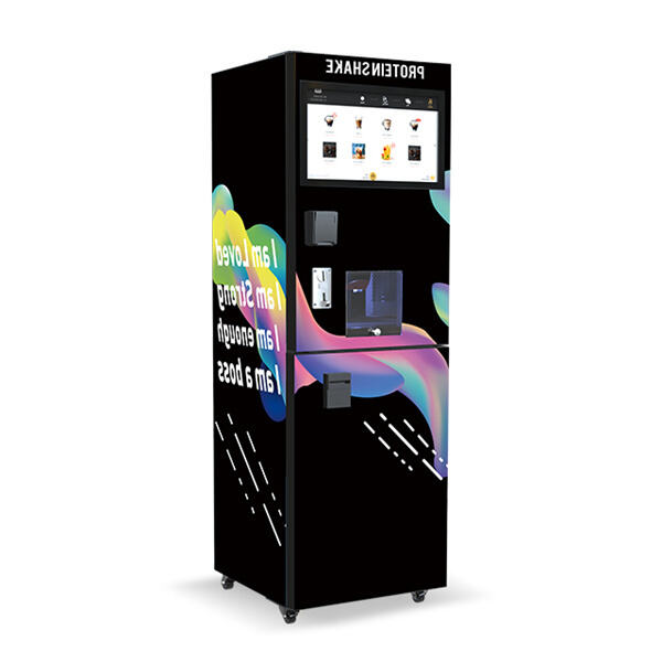 Obtain all the potency of Caffeine and Chocolate in a warm vending machine body