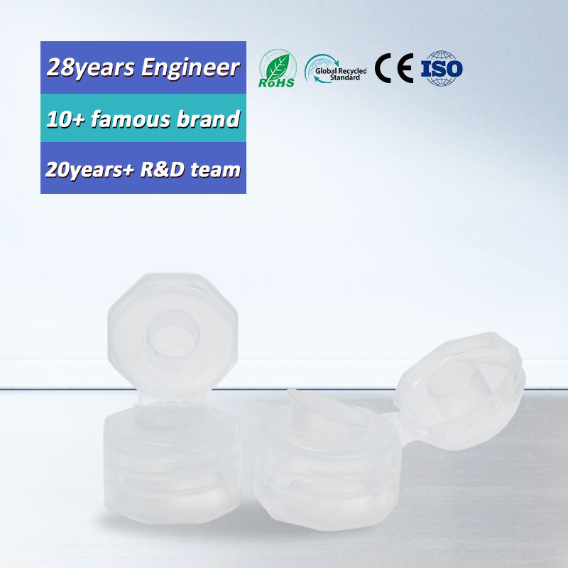 China Manufacturer Plastic PP 28 Flip Top Cap Disc Top Cap