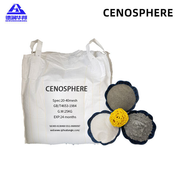 The environmental benefits of using cenospheres.