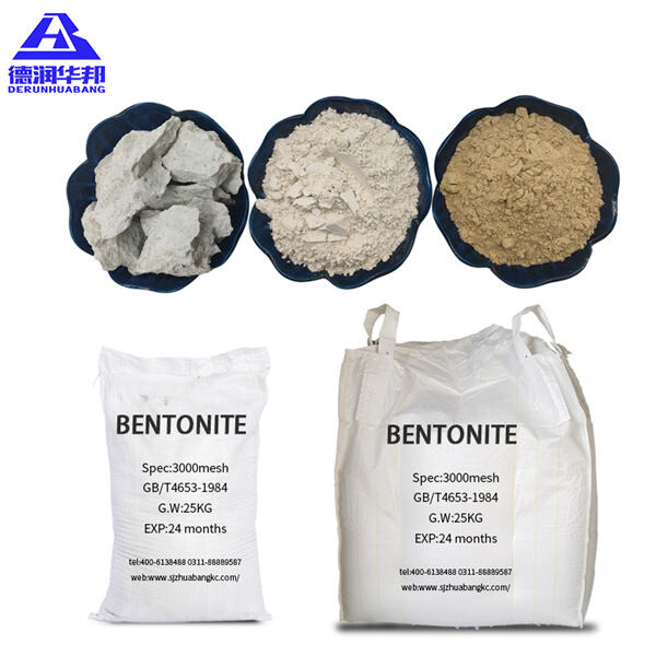 The versatility of Bentonite clay Fullers earth.