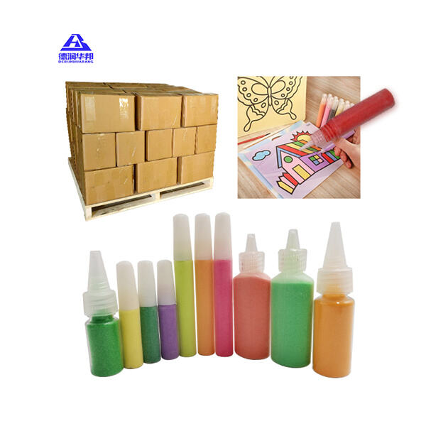 Transform ordinary items into extraordinary treasures with the magic of coloured sand.