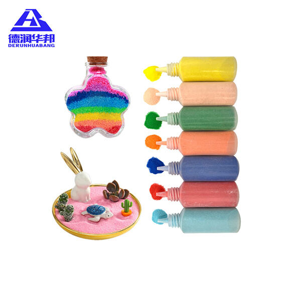Creative DIY Projects with Multi Colored Sand