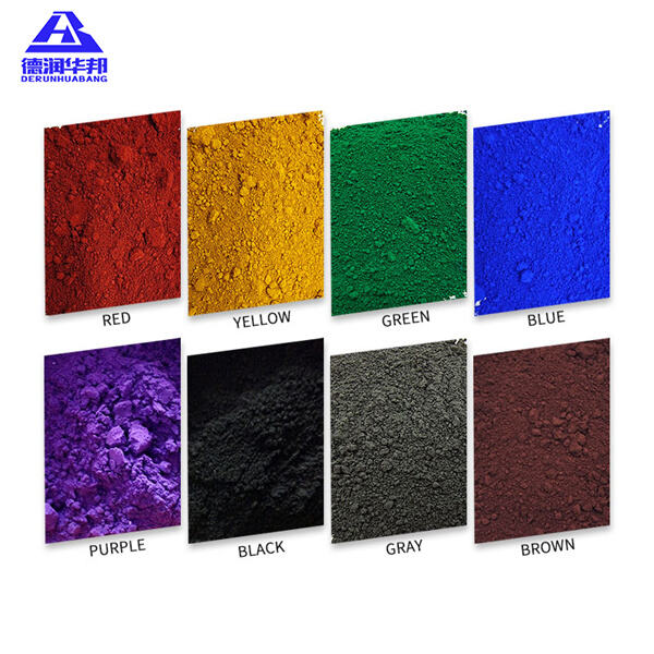 The Versatility of Iron Oxide Pigments in Concrete Applications