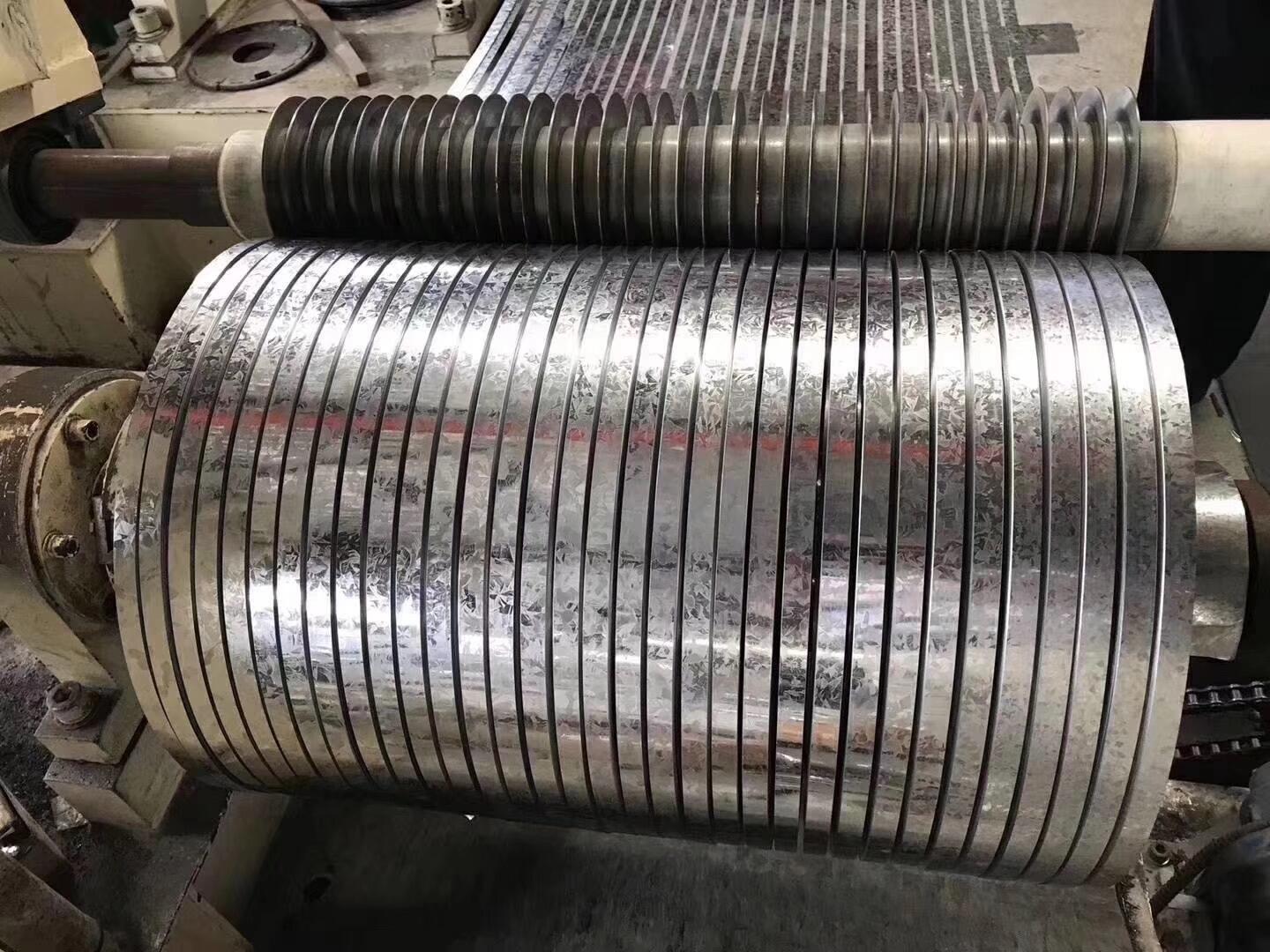 Galvanized Metal Steel Strip Thickness 0.3 - 2mm Hot Dipped GI Steel Strip Galvanized steel Coil manufacture