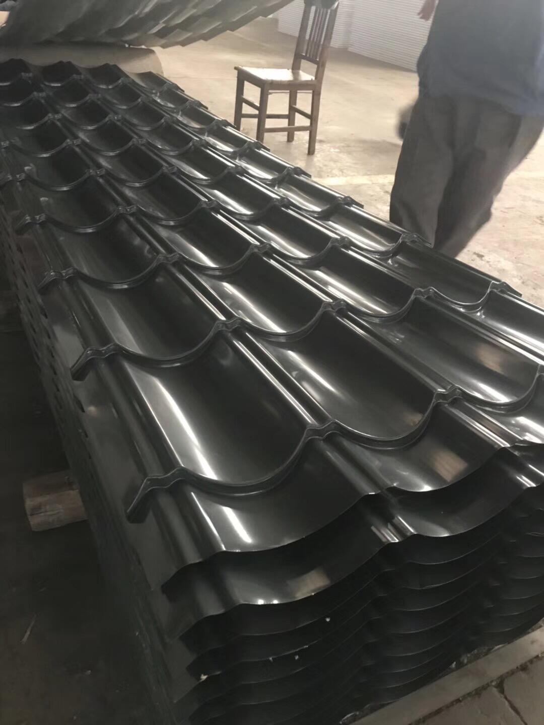 Factory Ppgi Ppgl Galvanized Prepainted Color Coated Corrugated Steel Rolls Roofing Sheet details