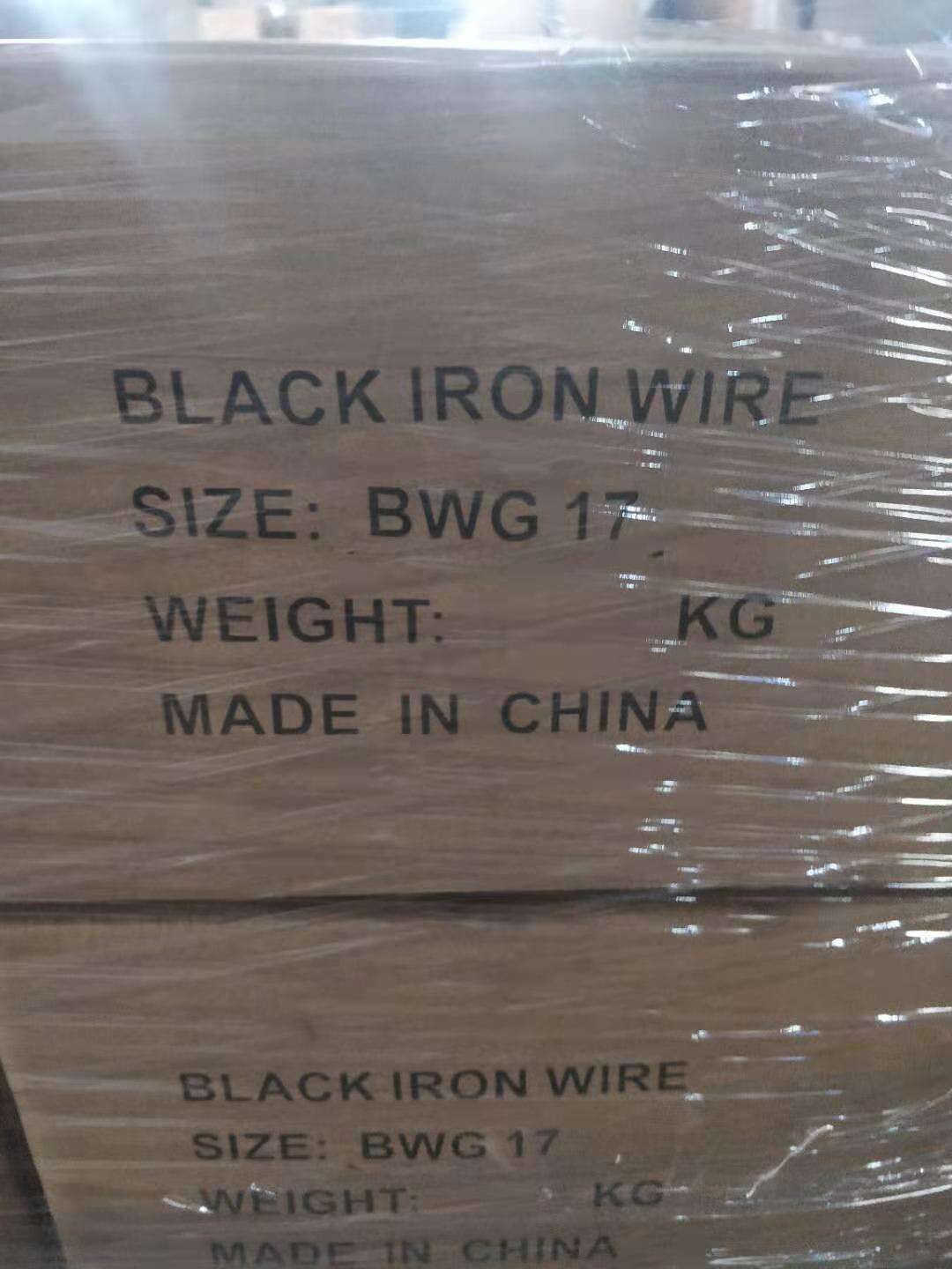 BWG18 1.24mm 1kg/roll Black Annealed Twist Wire with High Quality factory