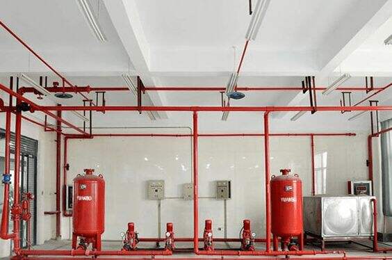 a53 Sprinkler fire pipe Fire Fighting Steel Pipe Epoxy Coating Carbon Steel Welded Red Fire Groove Pipe manufacture