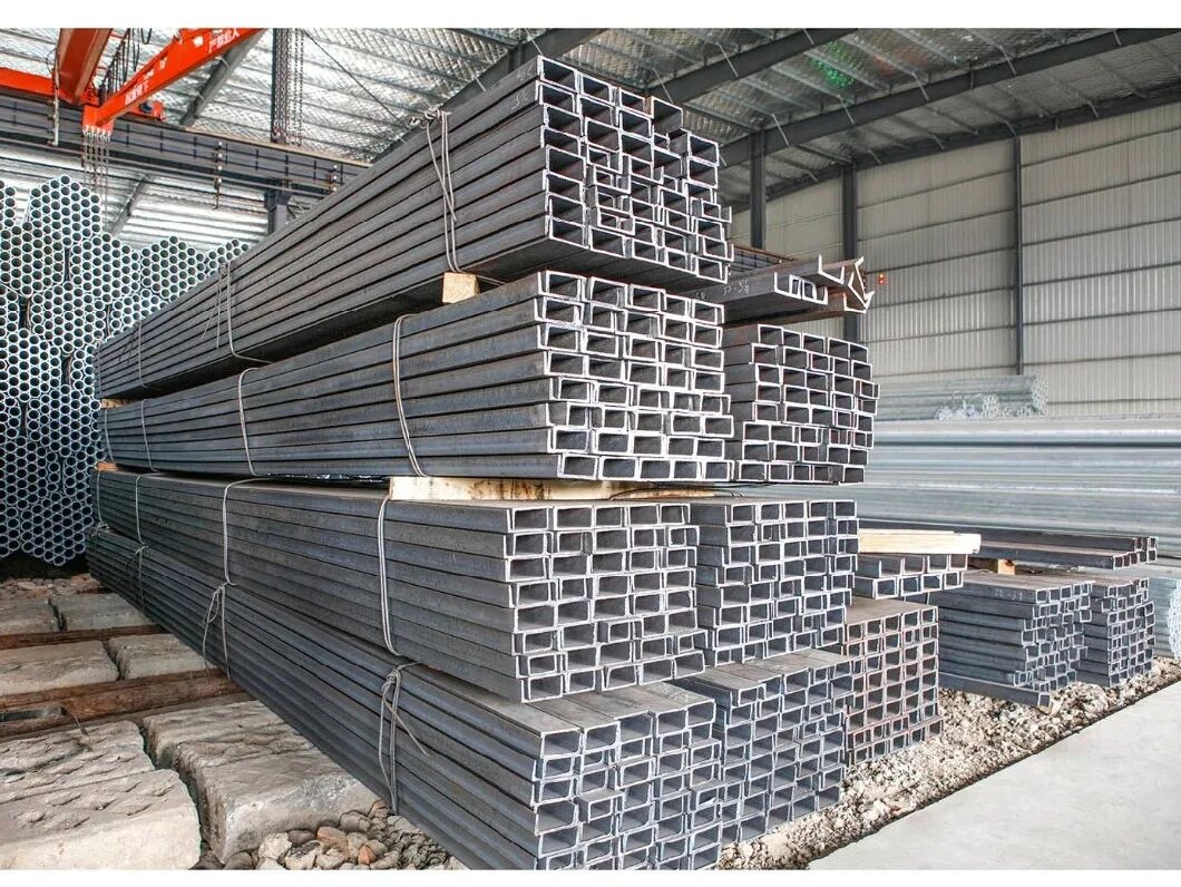 Custom fabrication china factory price Dx51d Dx52d hot rolled cold formed u channel steel for marine exploration factory