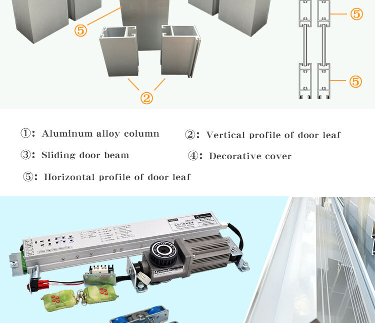 OREDY 150KG automatic sliding door control unit with microwave sensor supplier