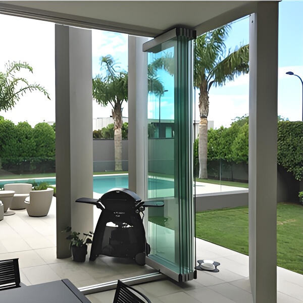 Enjoy the outdoors with a sleek 6ft sliding glass door