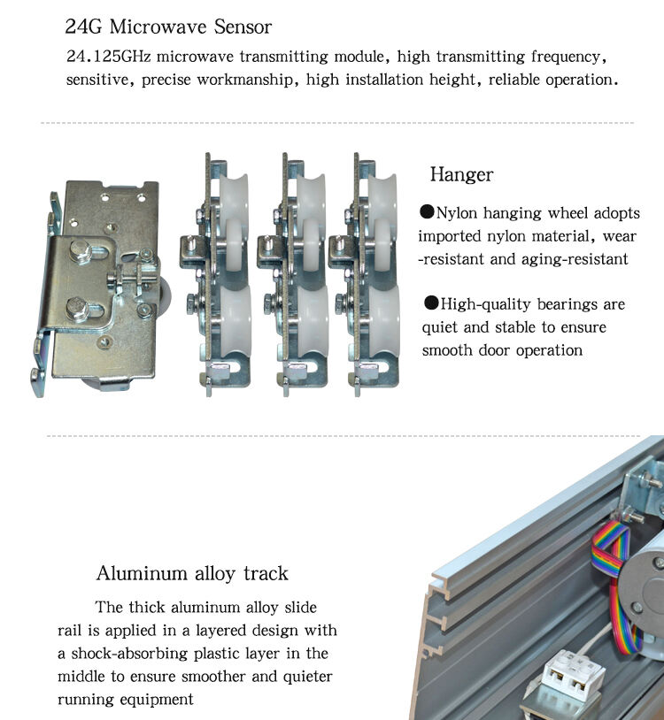 OREDY Heavy duty automatic sliding door system automatic swing door opener for sliding door details