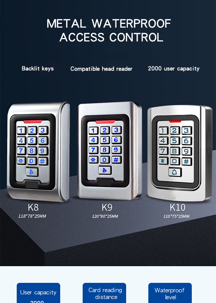 Oredy metal keypad controller panel access control machine for automatic sliding door factory