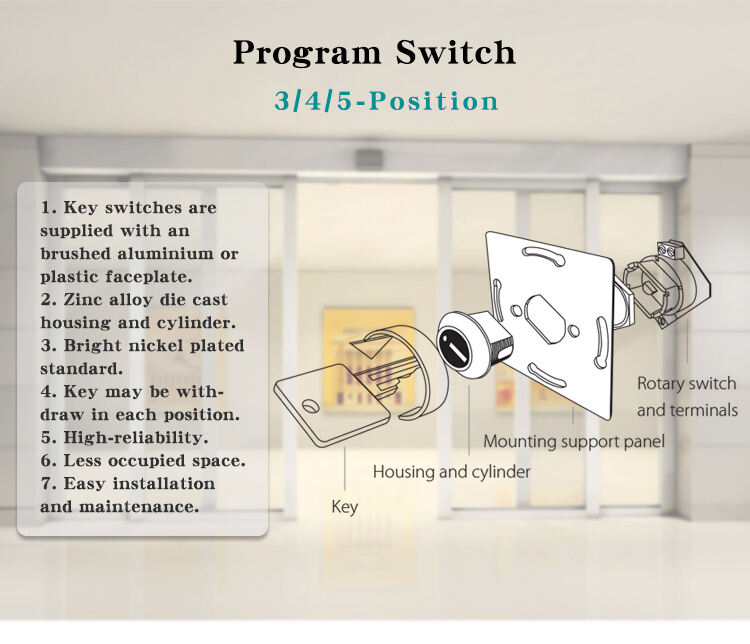 oredy ord500 commercial function selector switch automatic door open closer kit details