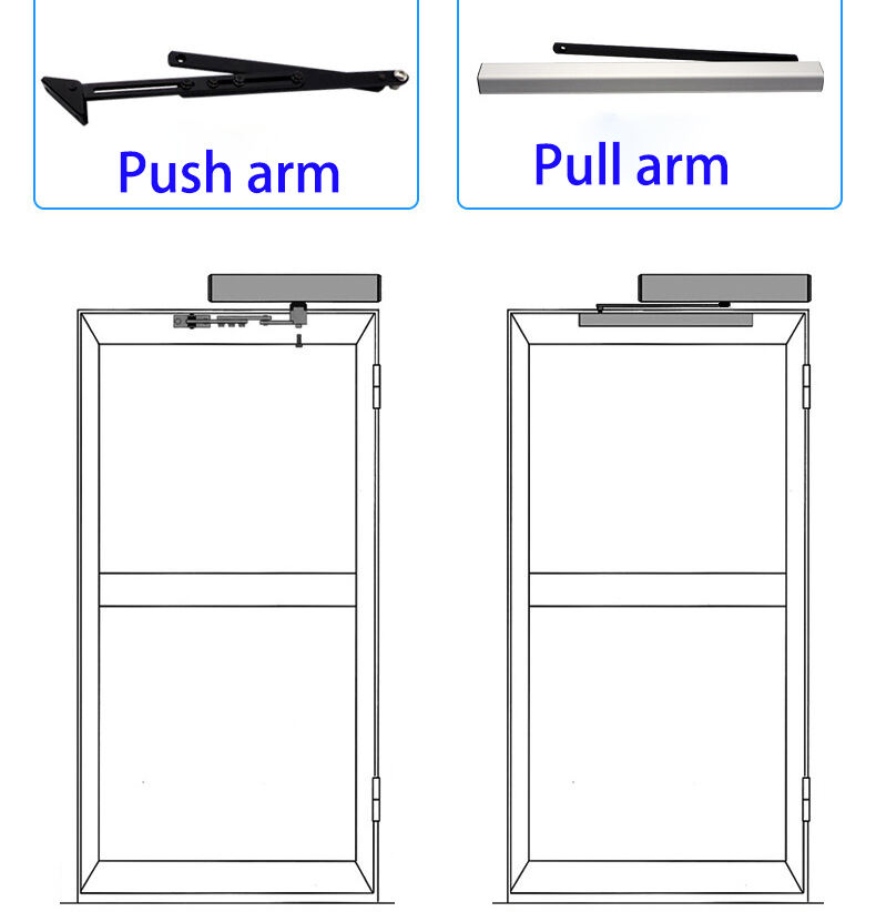 DSW-100/DSW-100N automatic swing door operators with remote controlh safety sensors supplier