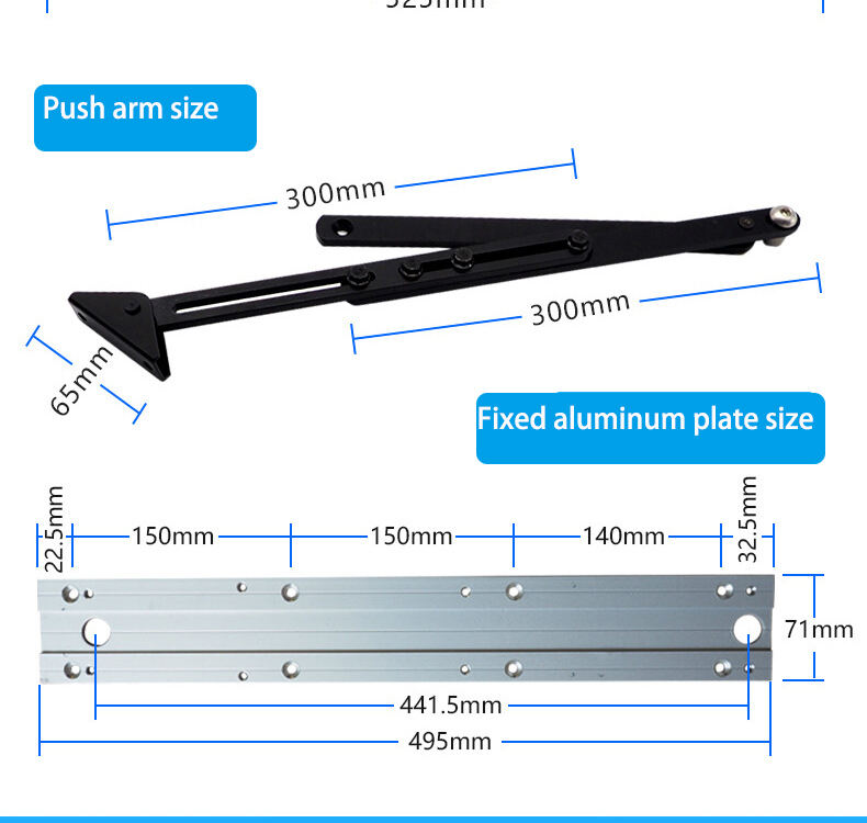 DSW-100/DSW-100N automatic swing door operators with remote controlh safety sensors factory