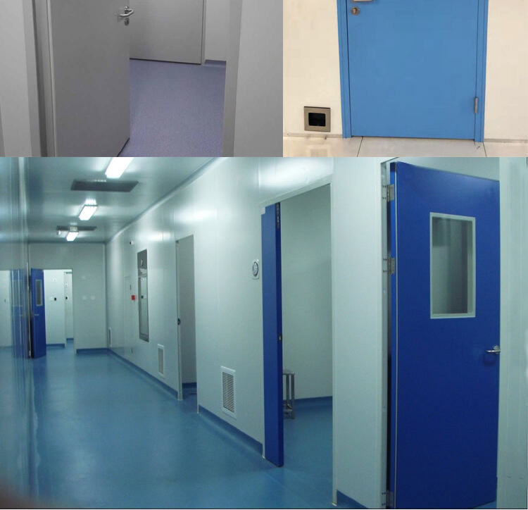 Oredy 100% quality guarantee steel medical double swing door for clean room door factory