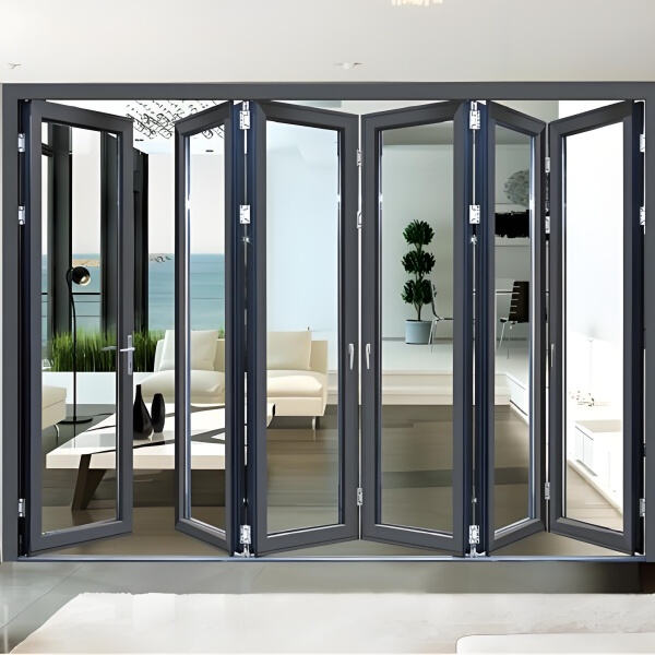 Try a Folding Pocket Door