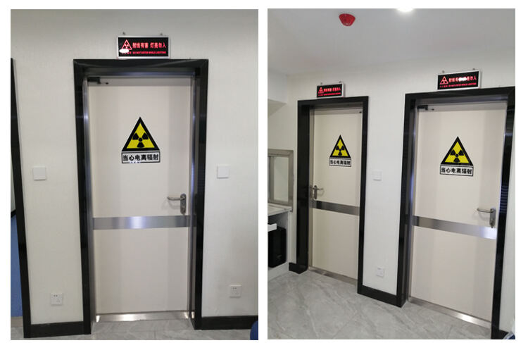 Best price lead plate radiation protection medical automatic door for cleanroom details