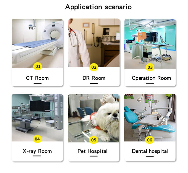 Best price lead plate radiation protection medical automatic door for cleanroom factory