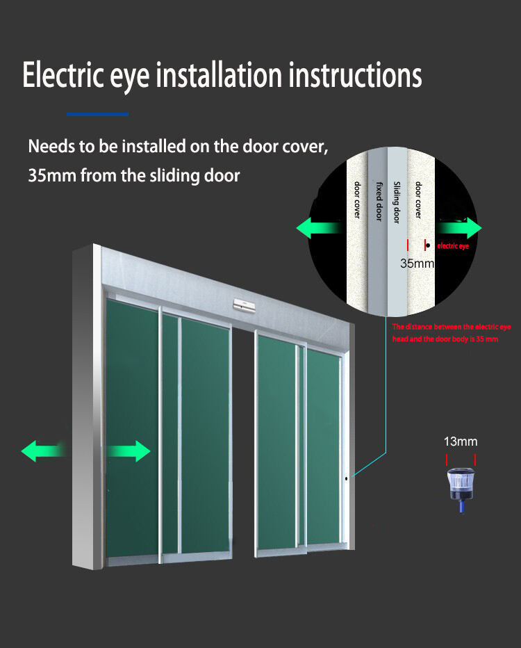 Oredy safety beam sensor infrared eyes for automatic sliding gate opener closer door factory