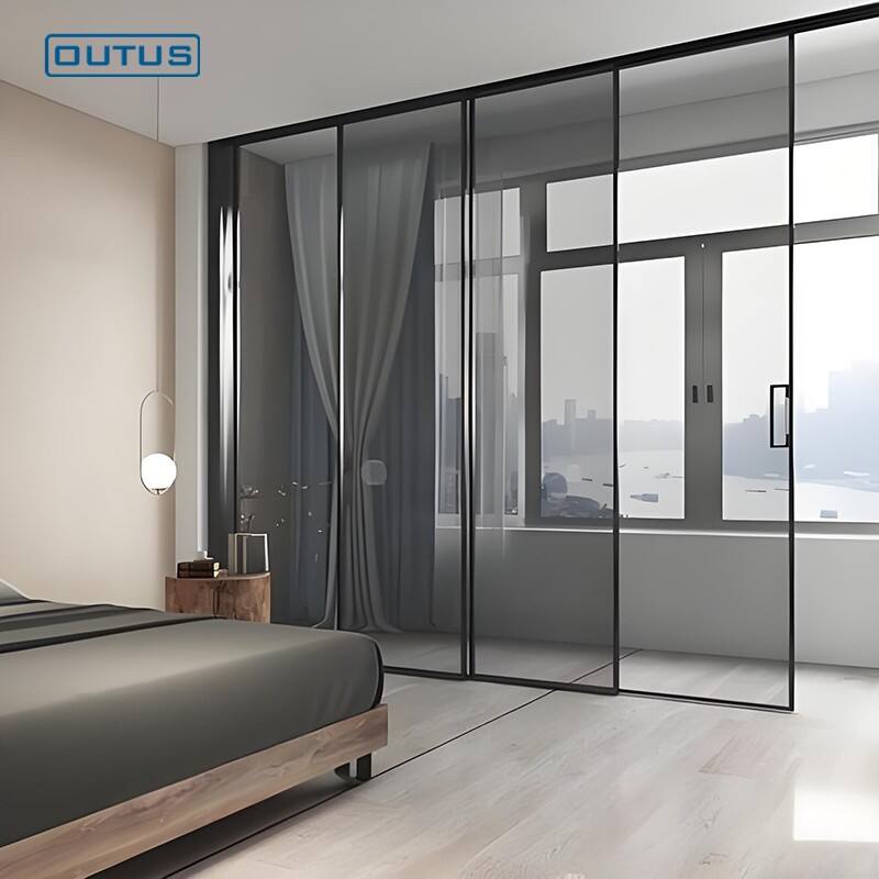 6フィートのスライディングガラスドアで屋内と屋外の生活をシームレスに体験しましょう