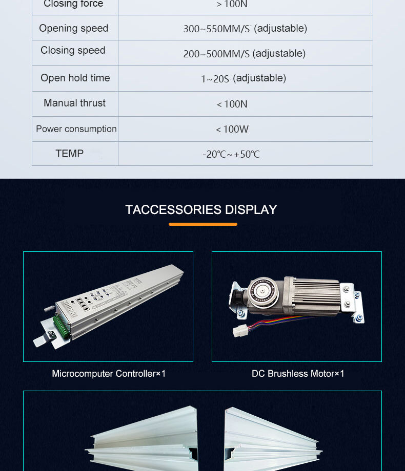 ORD-200TD Automatic telescopic sliding door system operator  manufacture