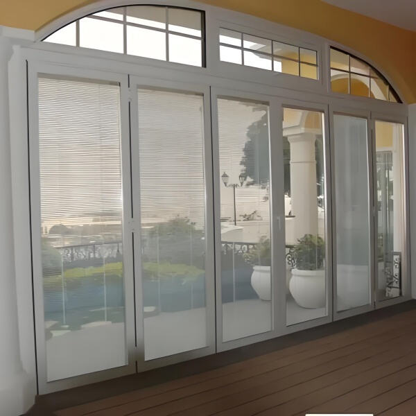 Bring the outside in with a convenient kitchen sliding glass door