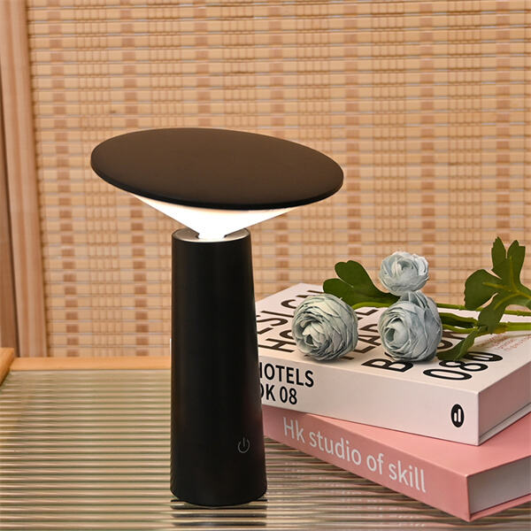 Reduce waste and energy consumption with rechargeable table lights.