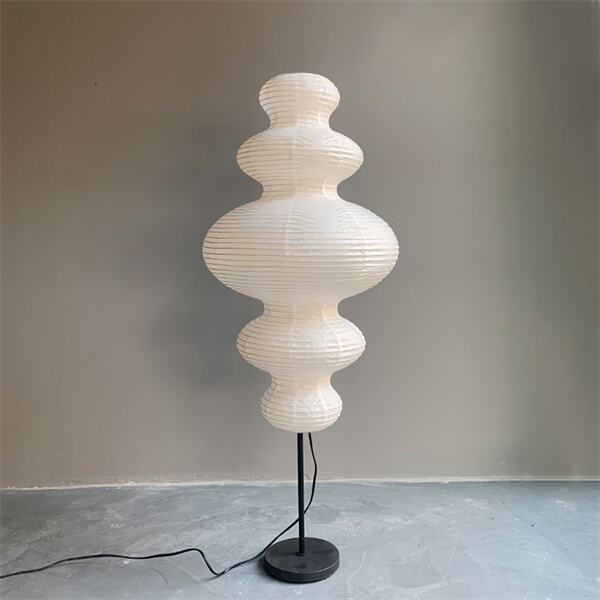Moderniser dit hjem med en stilfuld gulvpapirlampe