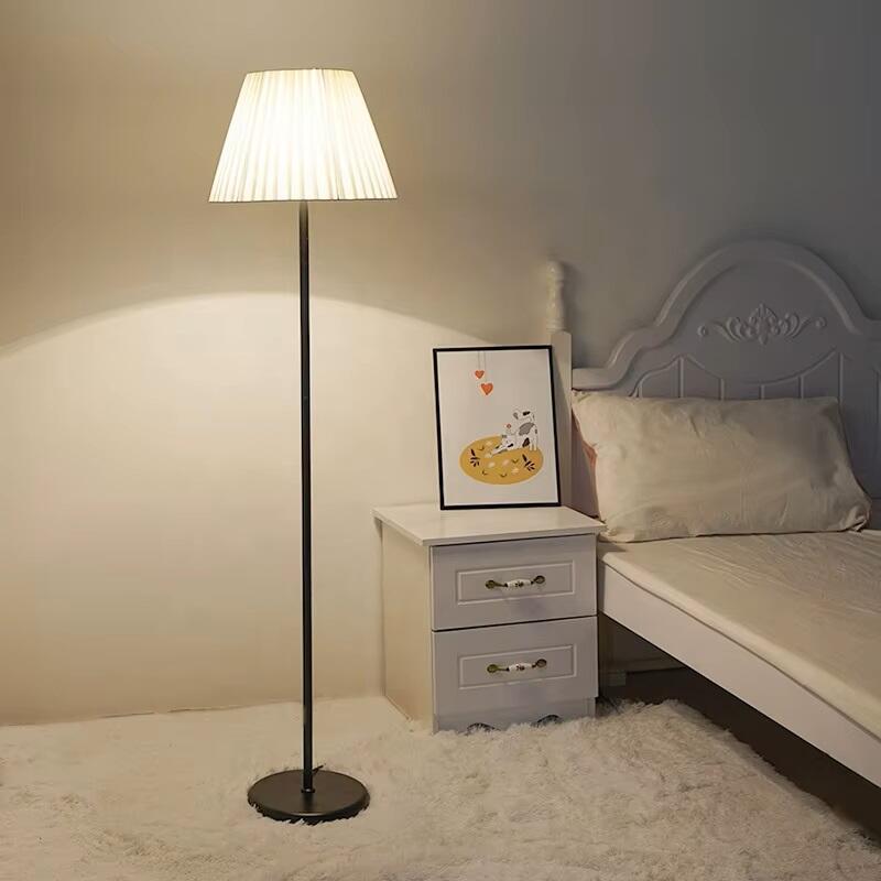 chinese lighting high quality classic led bulb warm read bed side restaurant standing lamp-0