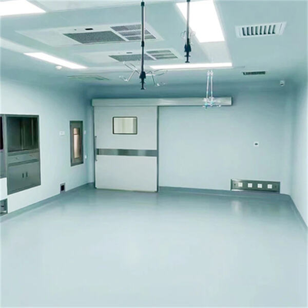 Las opciones económicas de suelos de vinilo proporcionan una solución duradera para áreas de alto tráfico en hospitales.