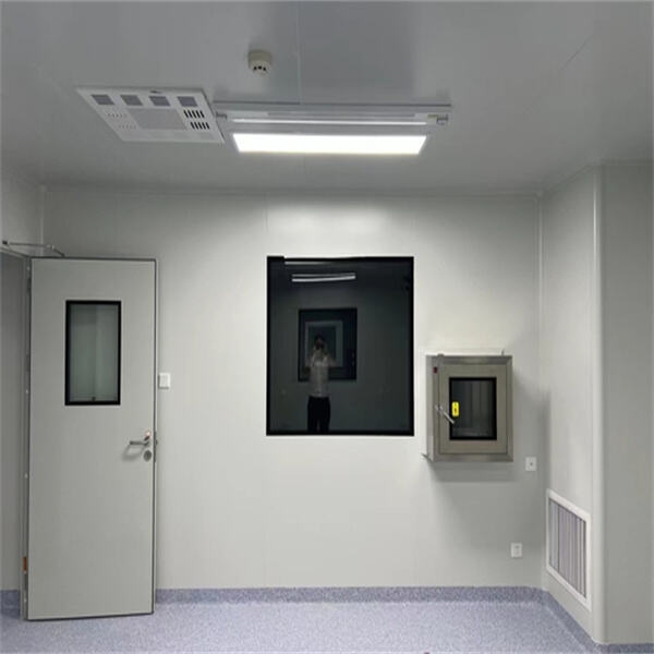 Creating a pristine environment for pharmaceutical production.