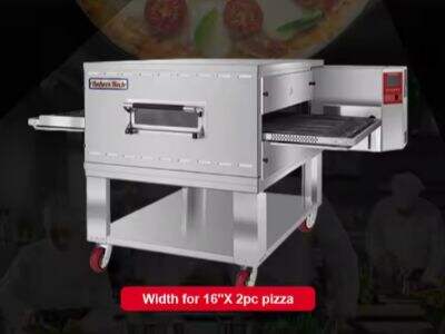 Sở hữu tương lai của nghề làm pizza: Lò nướng pizza băng chuyền Bakers Rock