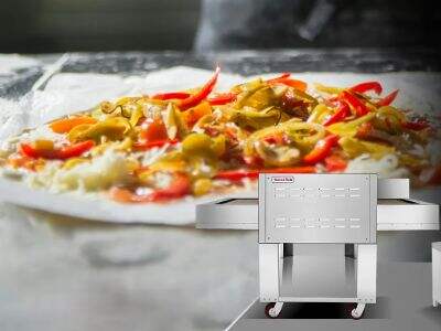 Eleve sua experiência com pizza - compre um forno de pizza Bakers Rock Conveyor agora